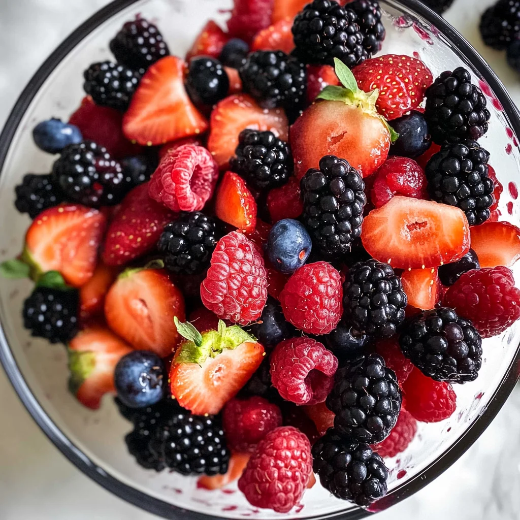 Berry Fruit Salad Recipe