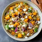Best Fall Harvest Orzo Salad