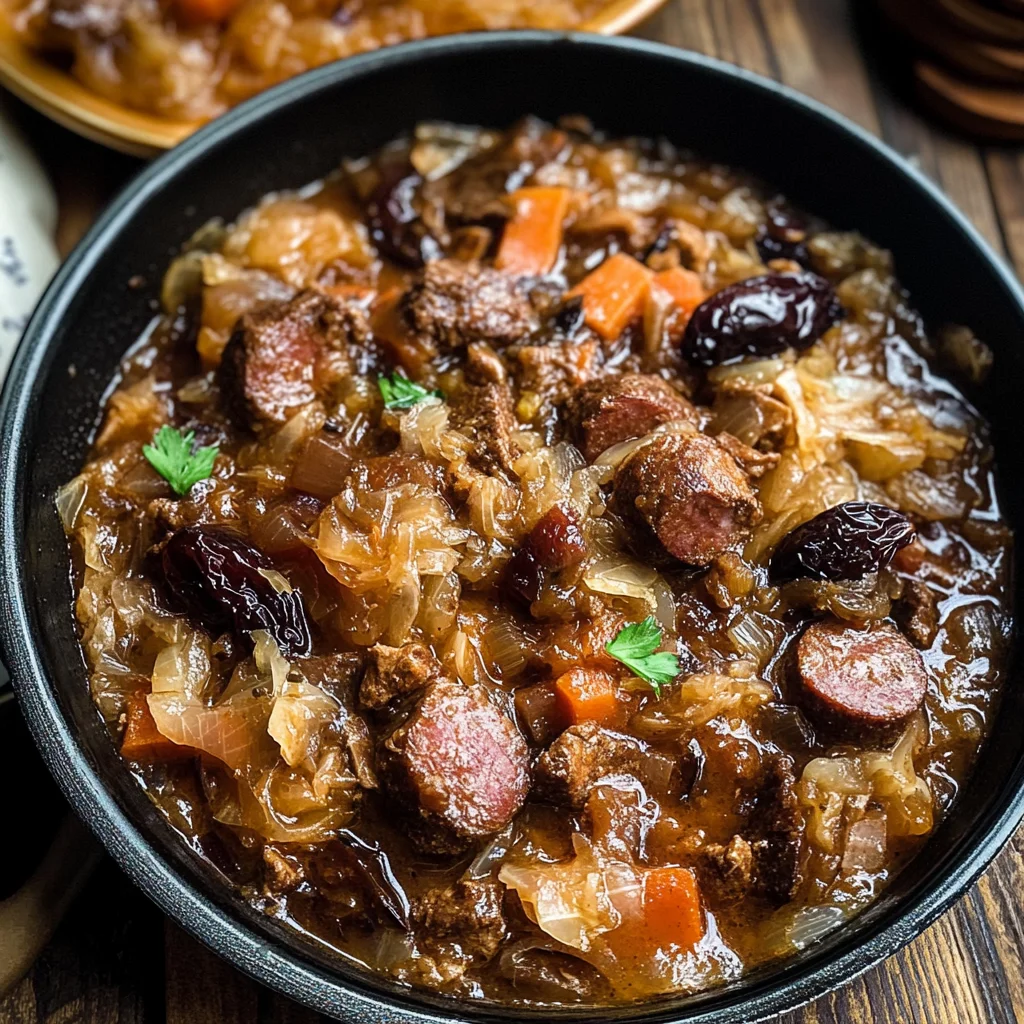 Bigos Stew (Polish Hunter’s Stew)