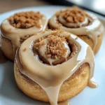 Biscoff Cookie Butter Cinnamon Rolls Recipe delights everyone!