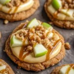 Caramel apple cookies- Crumbl copycat