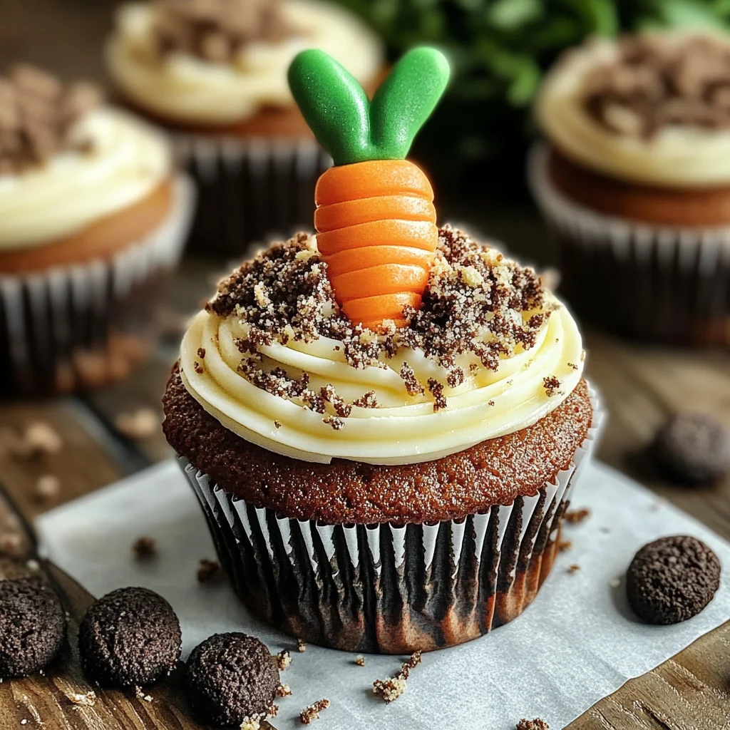 Carrot Patch Cupcakes