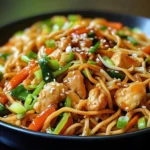 Chicken Chow Mein with The Best Chow Mein Sauce