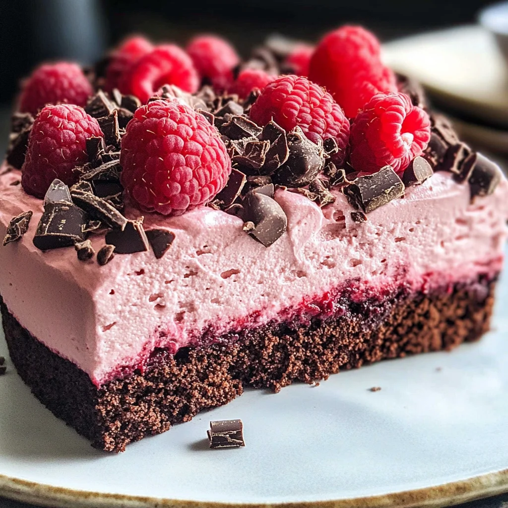 Chocolate Raspberry Mousse Cake Recipe