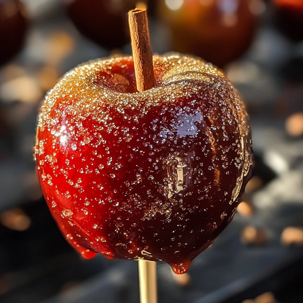 Cinnamon Sugar Candy Apples