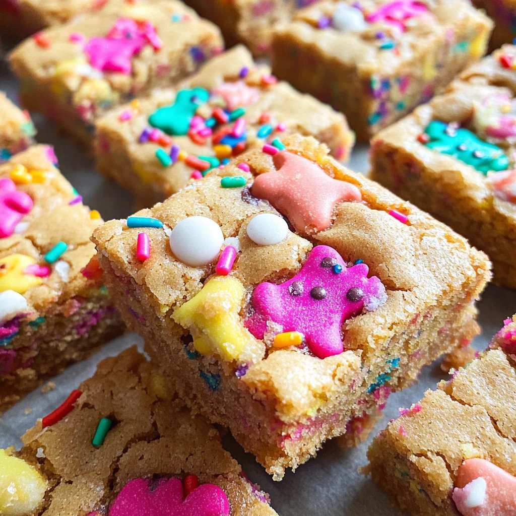 Circus Animal Blondies