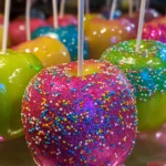 Colorful Candy Apples Recipe | Easy Festive Treats