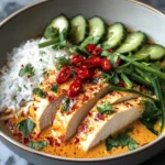 Creamy Thai Red Curry Chicken Bowls Recipe