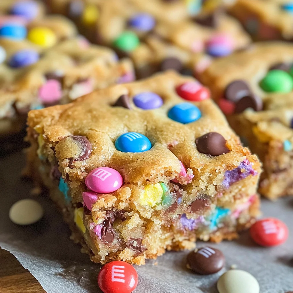 Easter Cake Mix Cookie Bars