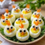 Easter Egg Recipe - Deviled Egg Chicks