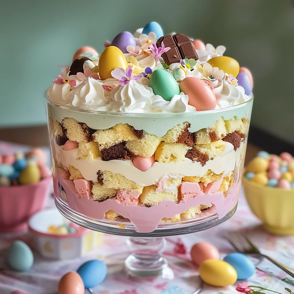Easter Trifle Dessert