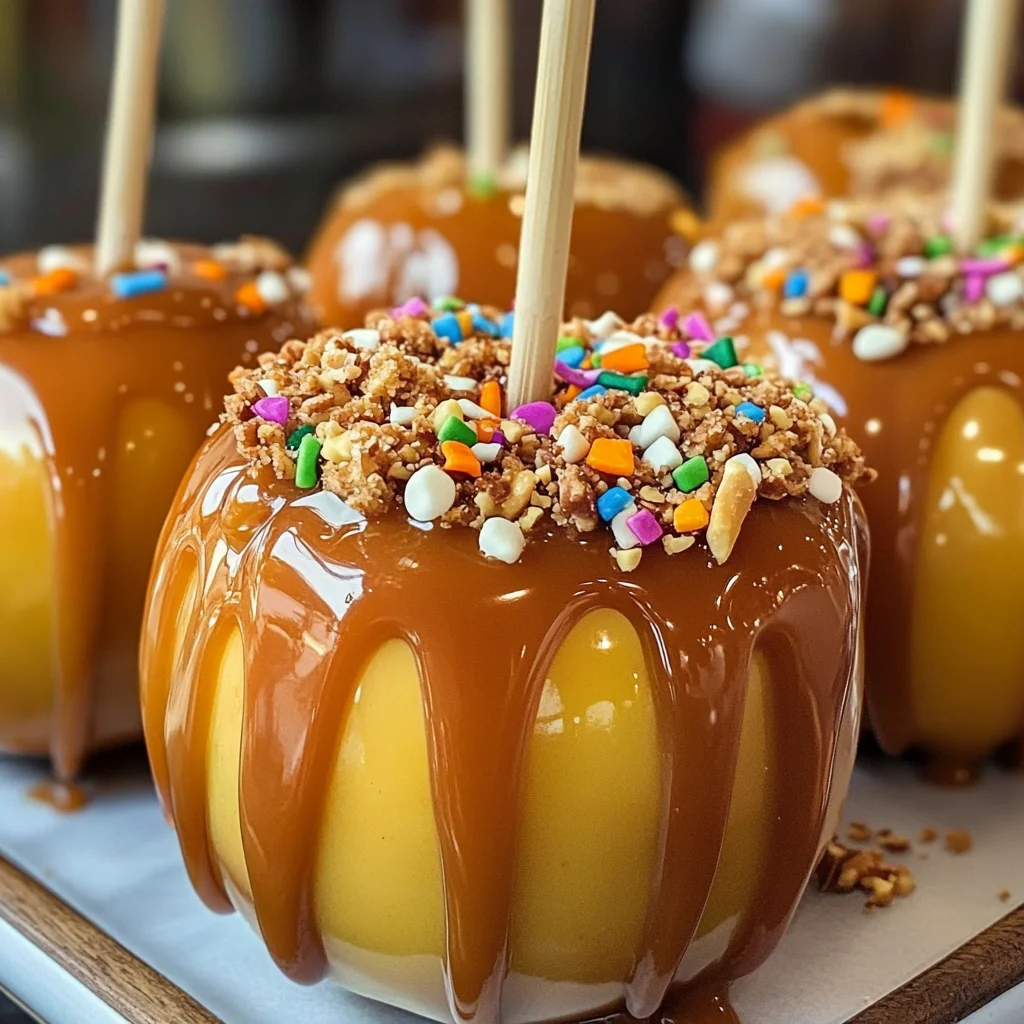Easy Caramel Apples Recipe