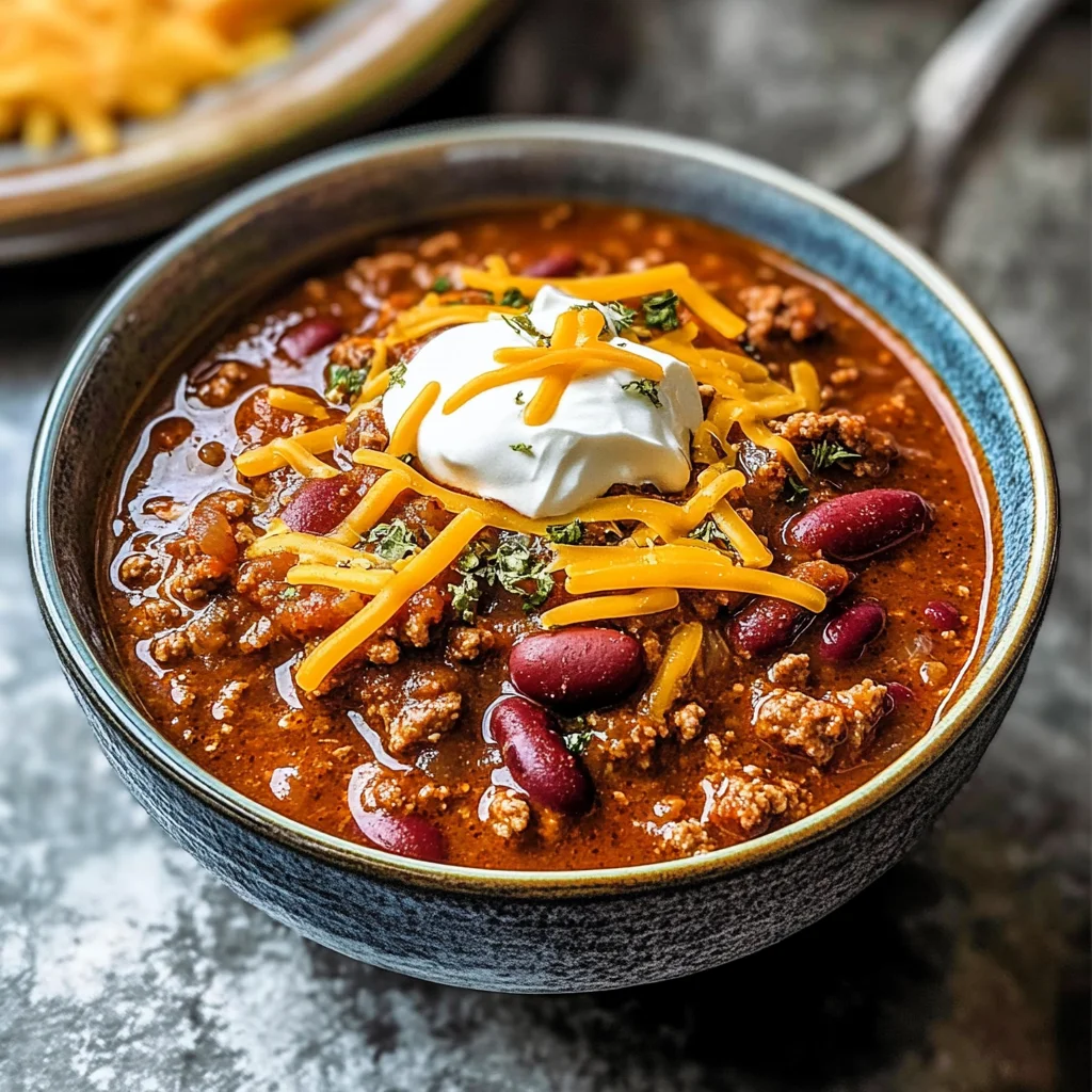 Easy Homemade Chili