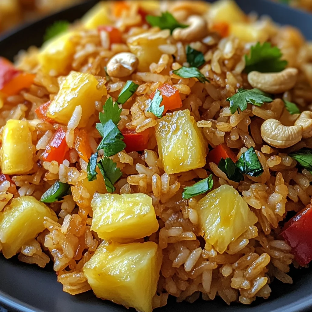 Easy Pineapple Fried Rice: The Juiciest Twist on a Classic!