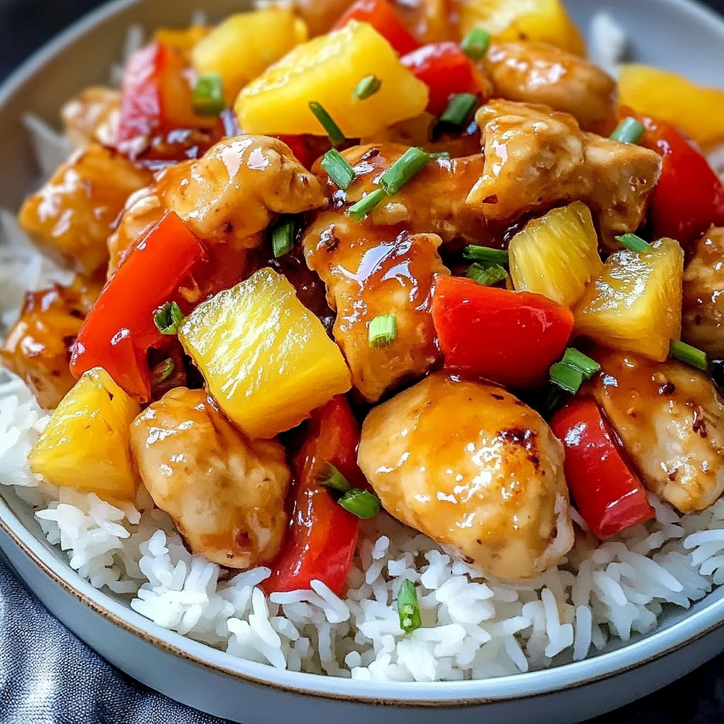 Hawaiian Pineapple Chicken