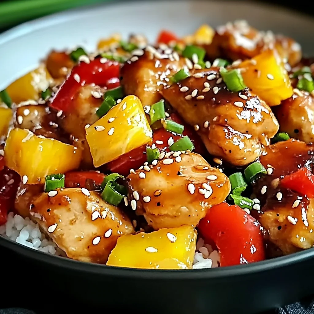 Hawaiian Pineapple Chicken: Sweet and Savory 30-Minute Dinner