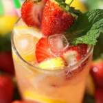 Homemade Strawberry Lemonade