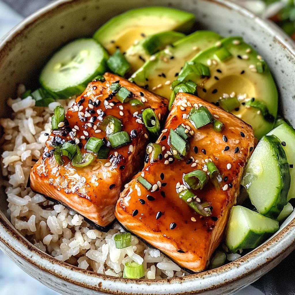 Honey Glazed Salmon Bowl: Quick, Healthy & Delicious Dinner