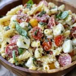 Italian Grinder Pasta Salad – Creamy, Flavor-Packed Perfection