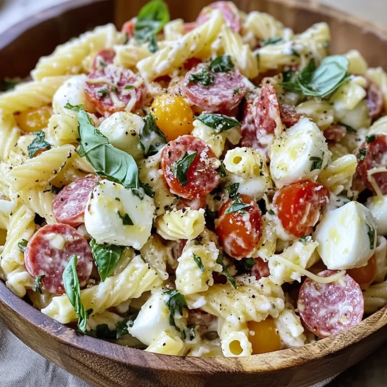 Italian Grinder Pasta Salad – Creamy, Flavor-Packed Perfection