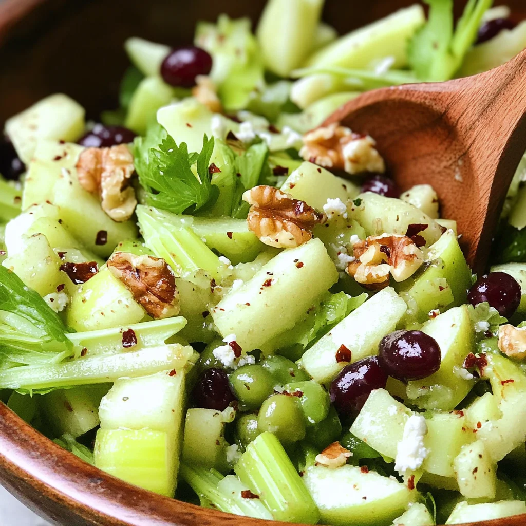 Simple Celery Salad Waldorf Apple Salad Simple Celery Salad Waldorf Apple Salad