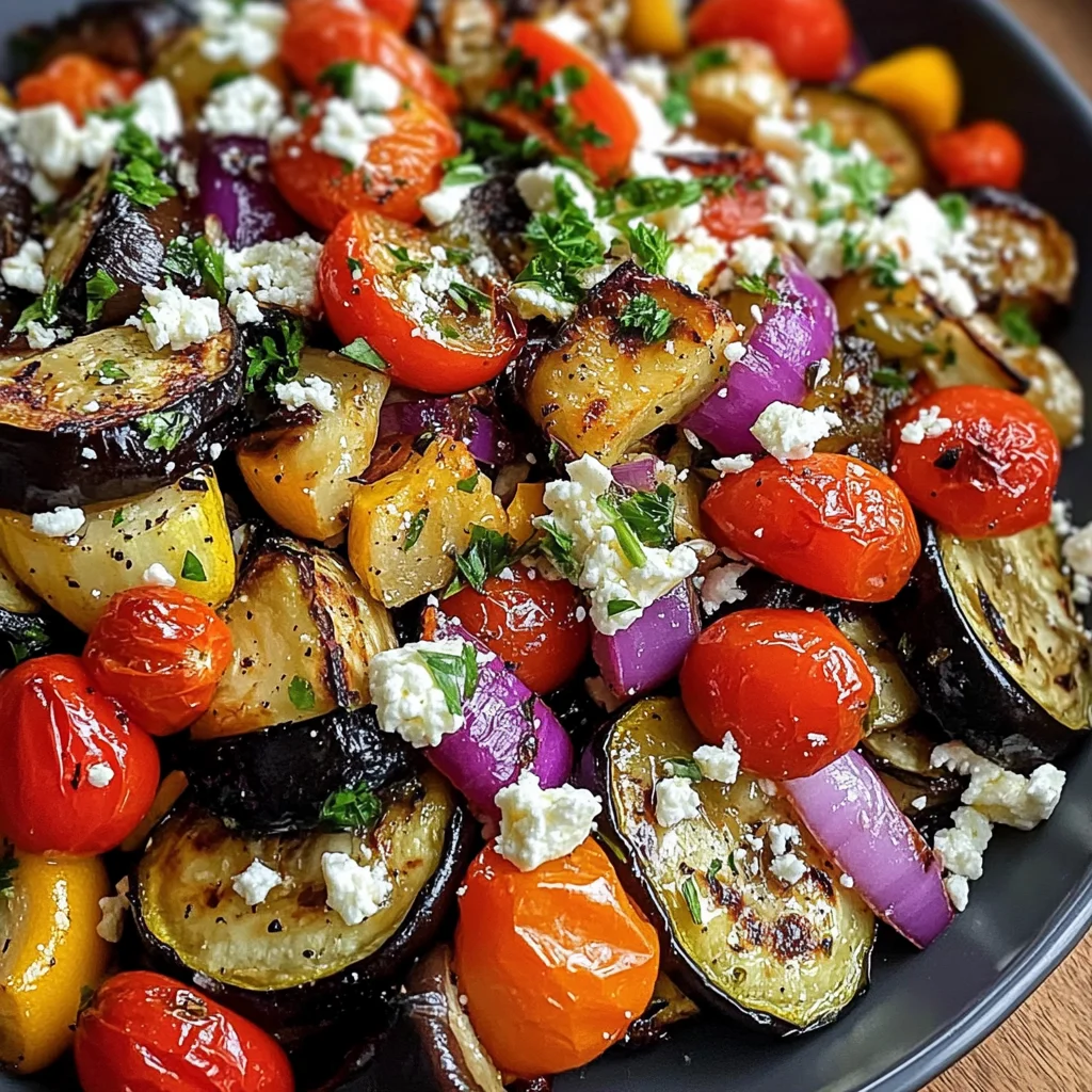 Mediterranean Roasted Veggie Delight