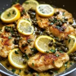 Mediterranean Style Chicken Piccata