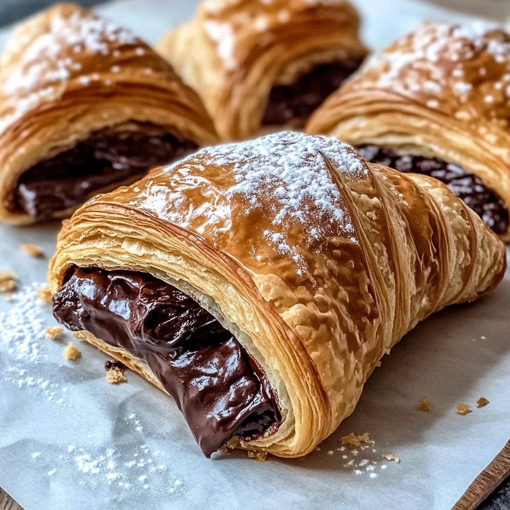 Melt-in-Your-Mouth Chocolate Croissants Made Easy at Home
