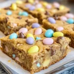 Mini Egg Cookie Bars!