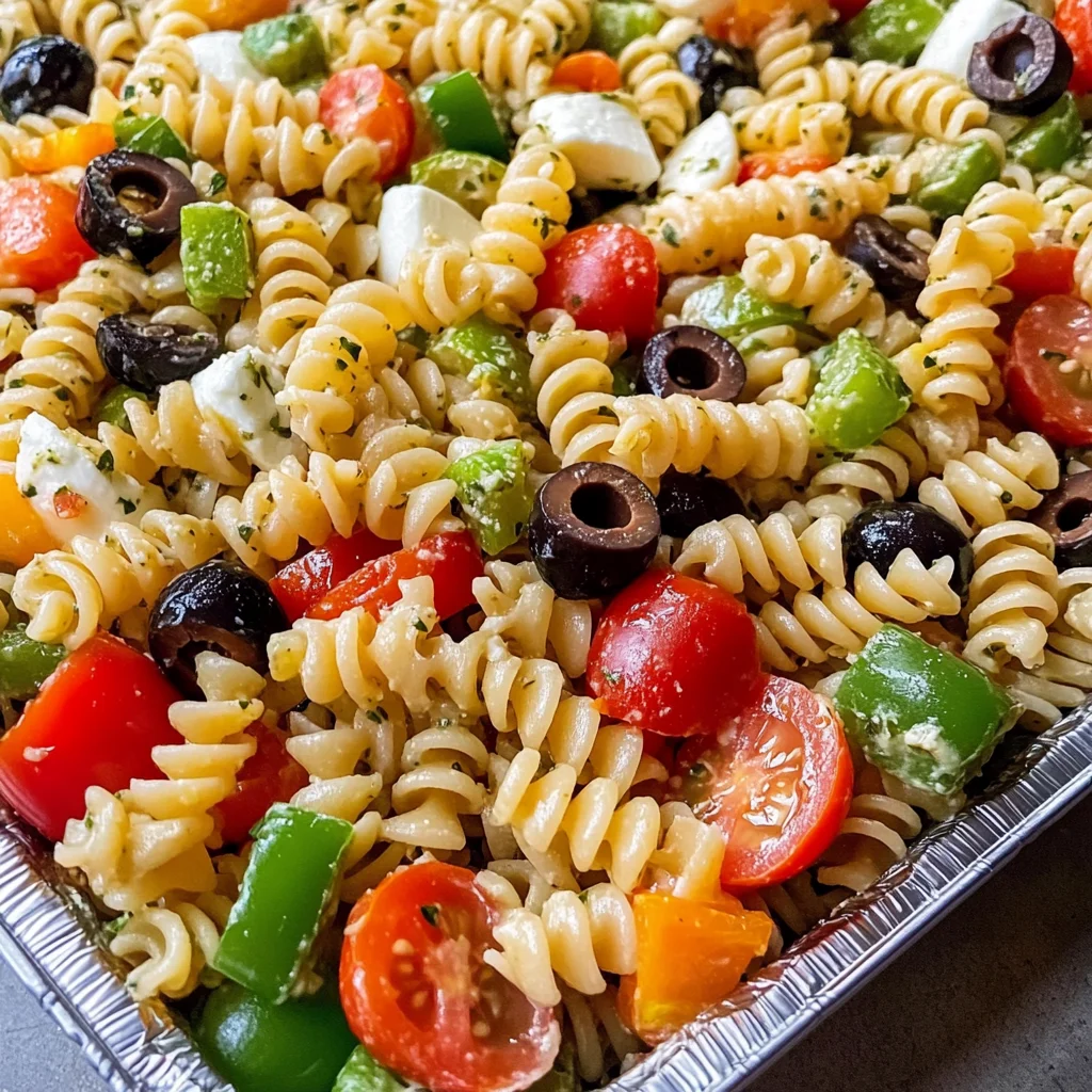Pasta Salad for a Crowd Recipe