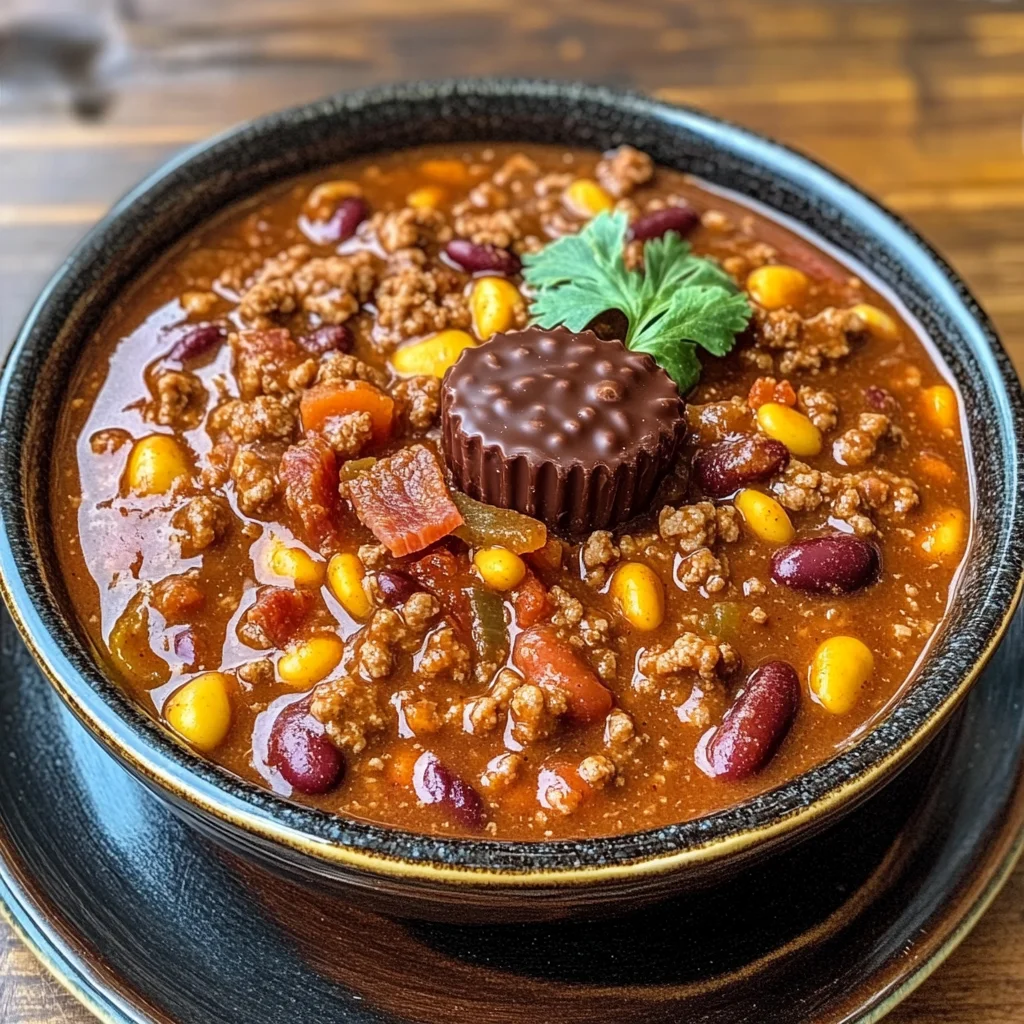 Reese's Peanut Butter Cup Chili