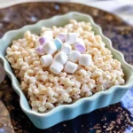 Rice Krispie Treat For One