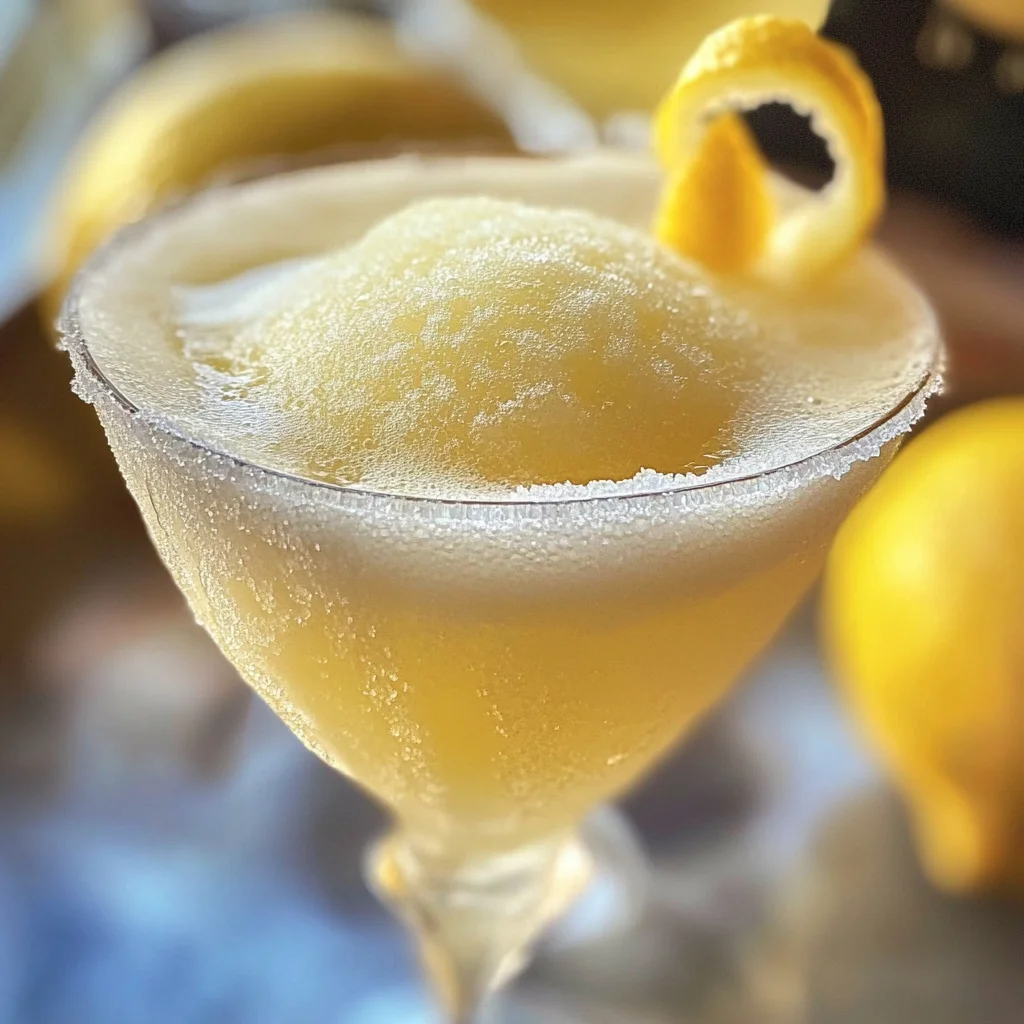 Sgroppino, a Refreshing Italian Lemon mocktail or Dessert