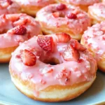 Strawberry Buttermilk Doughnuts Recipe