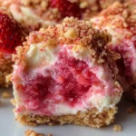 Strawberry Crunch Cheesecake Bites