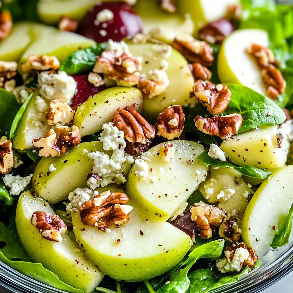 The Best Crunchy Apple Walnut Salad with Irresistible Fall Flavors