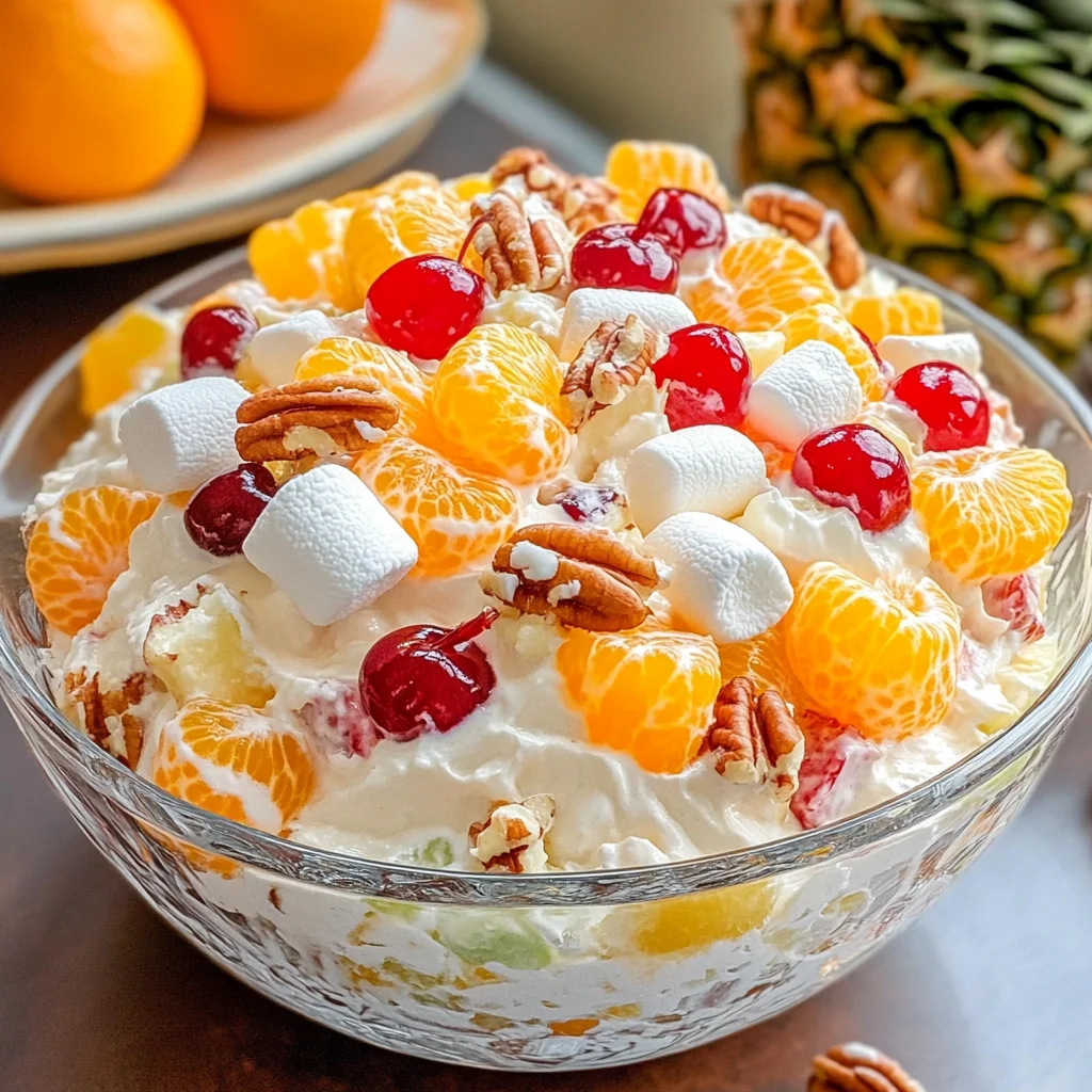 Ambrosia Salad Recipe with Cool Whip