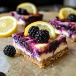 Blackberry Lemon Bars