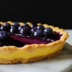 Blueberry–Lemon Curd Tart