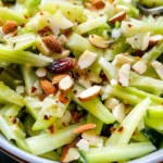 Celery Salad with Dates, Almonds and Parmesan