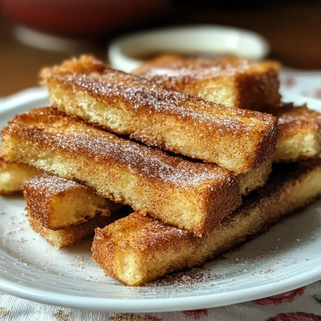 Cinnamon Sugar French Toast Sticks