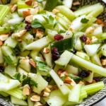 Crunch Salad with Celery and Green Apple