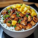 Delicious Teriyaki Chicken and Pineapple Bowls in 30 Minutes