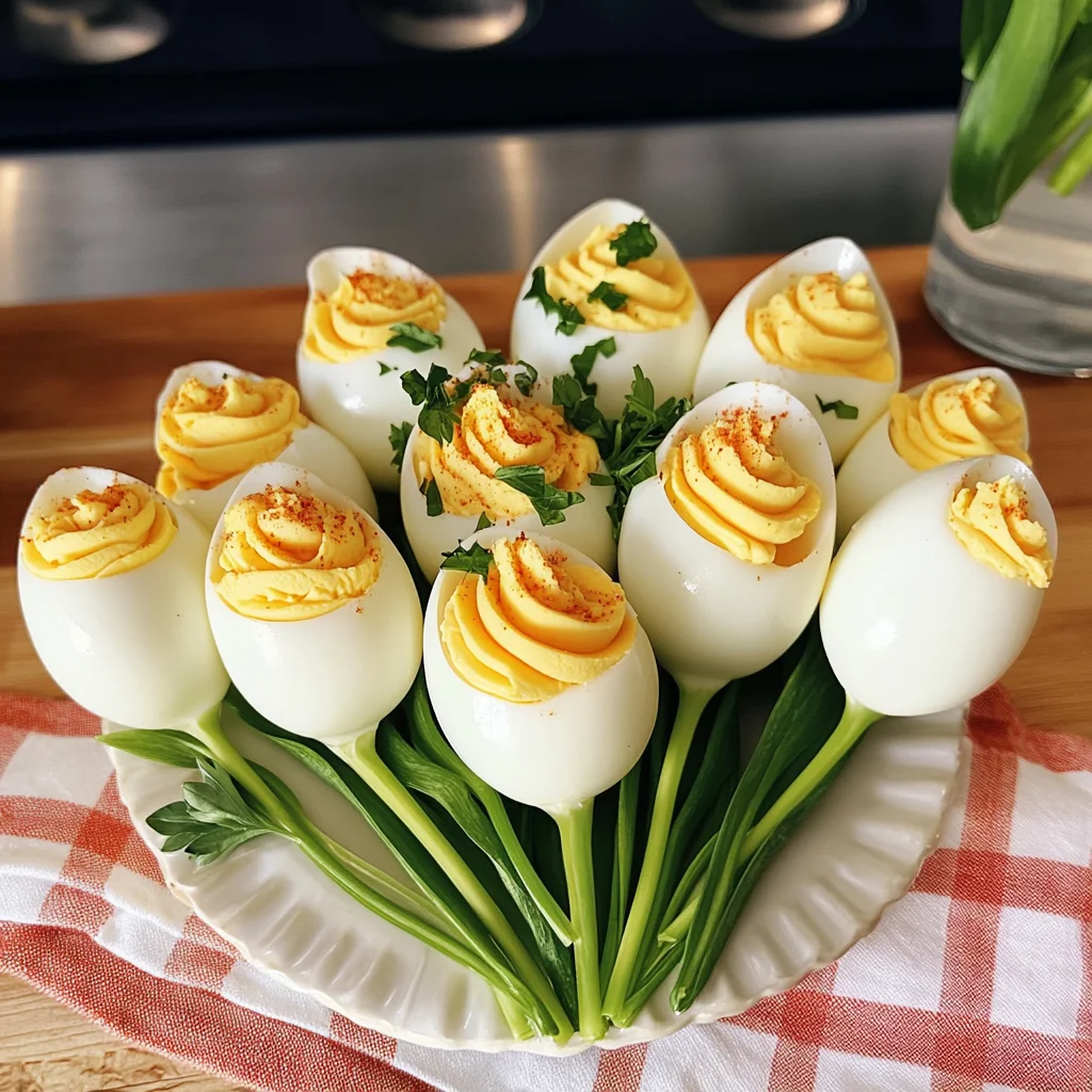 Deviled Egg Bouquet