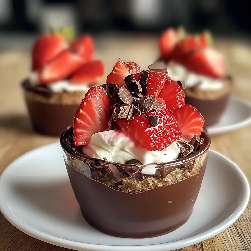 Dubai Chocolate Strawberry Cup Recipe