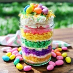 Easter Cake in a Jar