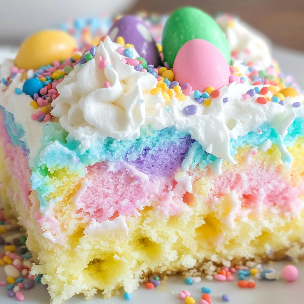 Easter Poke Cake
