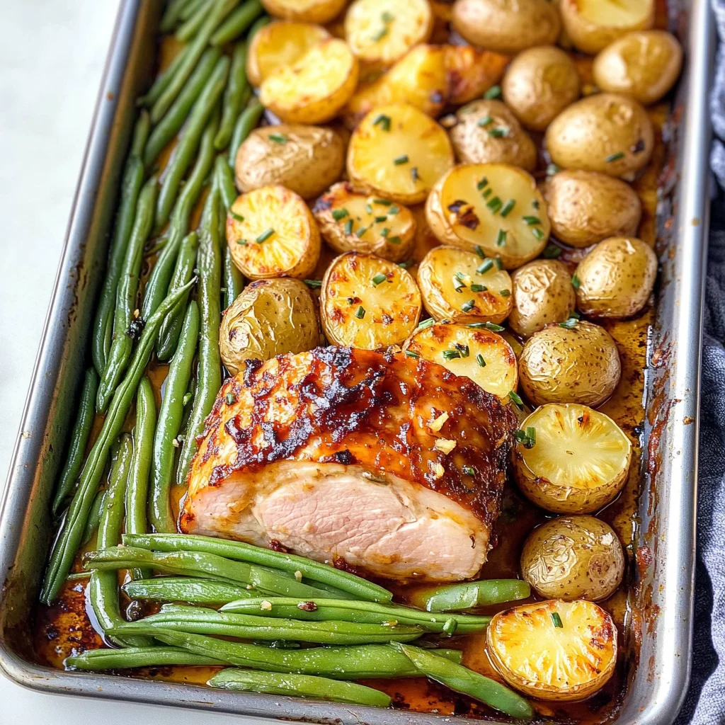Easy Easter Dinner on a Sheet Pan