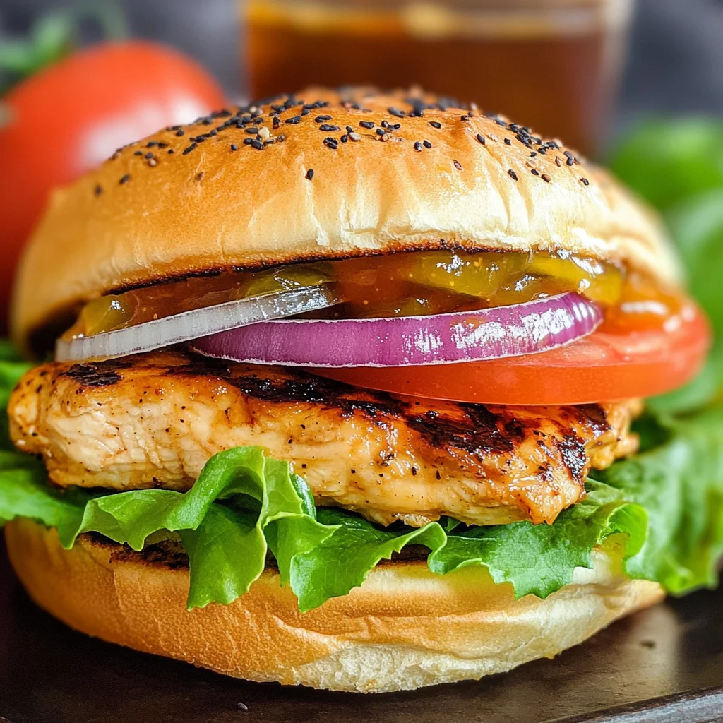 Grilled Chicken Sandwich