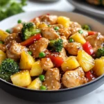 Healthy Pineapple Chicken Stir Fry Recipe